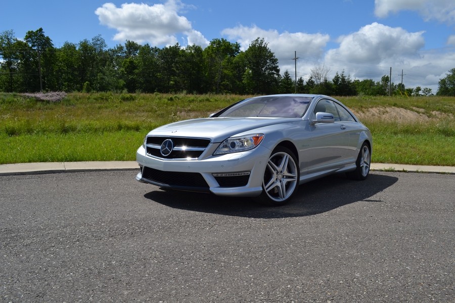 2011 Mercedes Benz CL63 AMG Front View - A powerful and luxurious coupe.