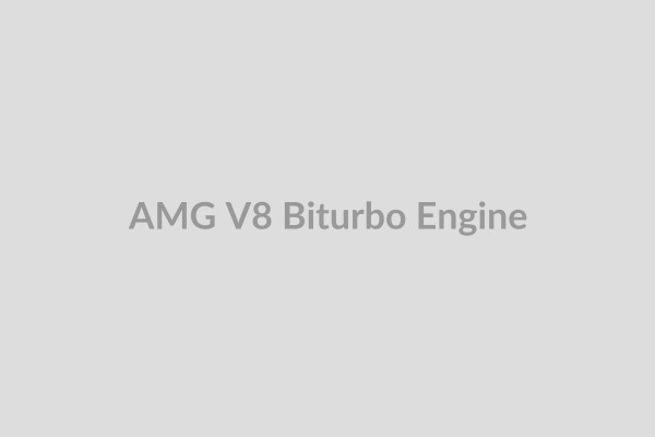 Mercedes-AMG GT 63 S V8 Biturbo Engine