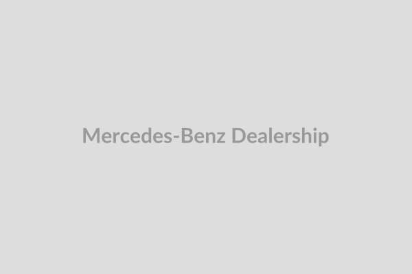 Mercedes-Benz car on dealership lot