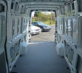 Mercedes Benz Sprinter 2500 Cargo Van Front View