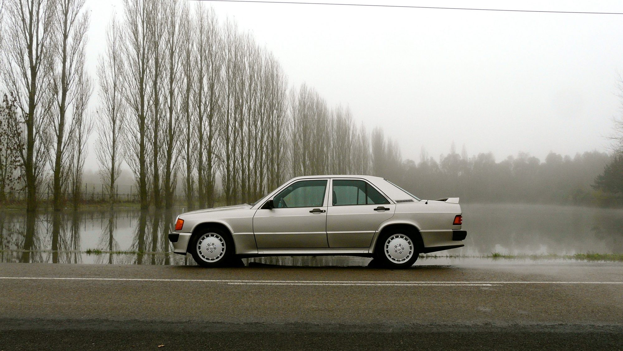 Maxence Benoist's vintage Mercedes Benz collection, showcasing diverse models and styles