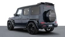 Brabus 900 Deep Blue Mercedes AMG G63 front quarter view