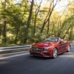 Front view of the 2018 Mercedes-Benz E400 4MATIC Cabriolet