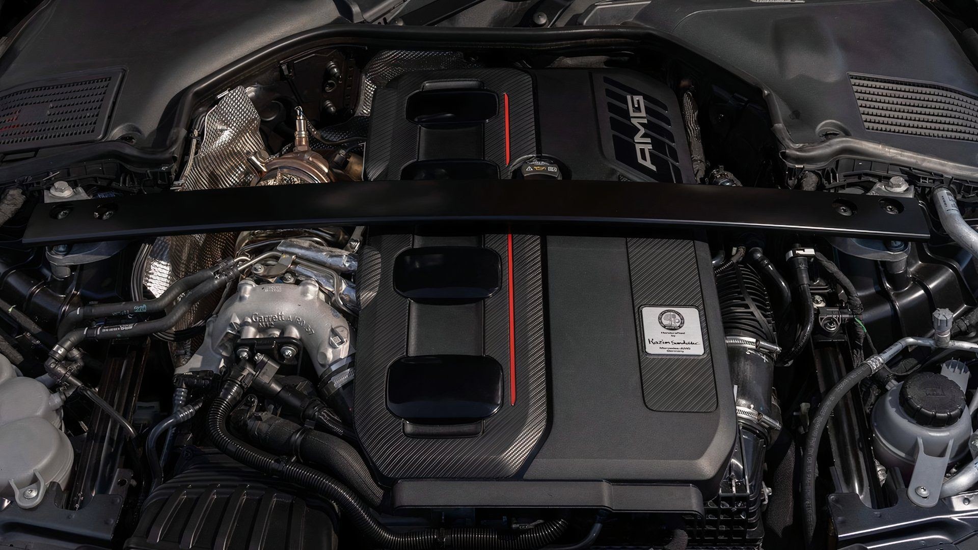 Mercedes-Benz C63 S AMG E Performance Engine